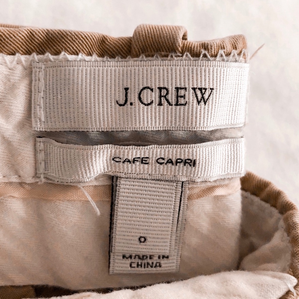 J.CREW Cafe Capris